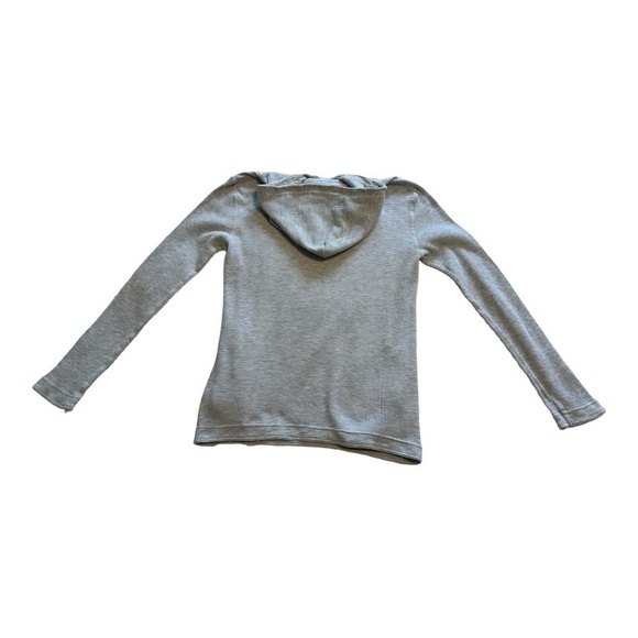 Tentree Waffle Knit Sweater Hooded Long Sleeve Pullover Pocket -  Size Medium - Picture 2 of 7